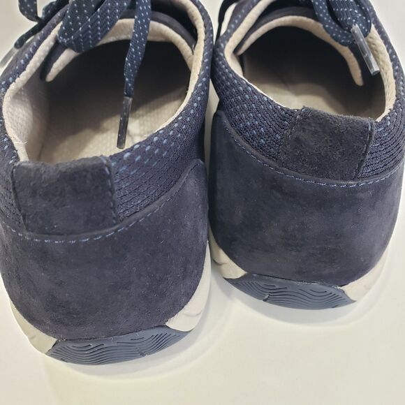 Dansko Women's Navy Leather Athletic Shoe, Size 42 (11.5) - Picture 8 of 9